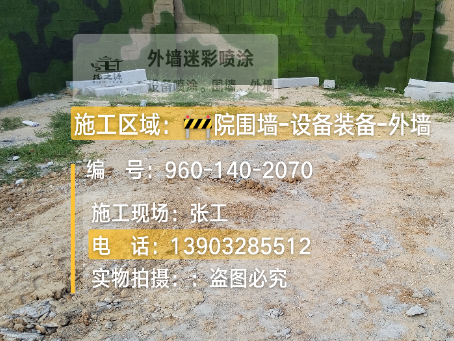 重庆迷彩漆喷涂方法（通用 + 数码专项